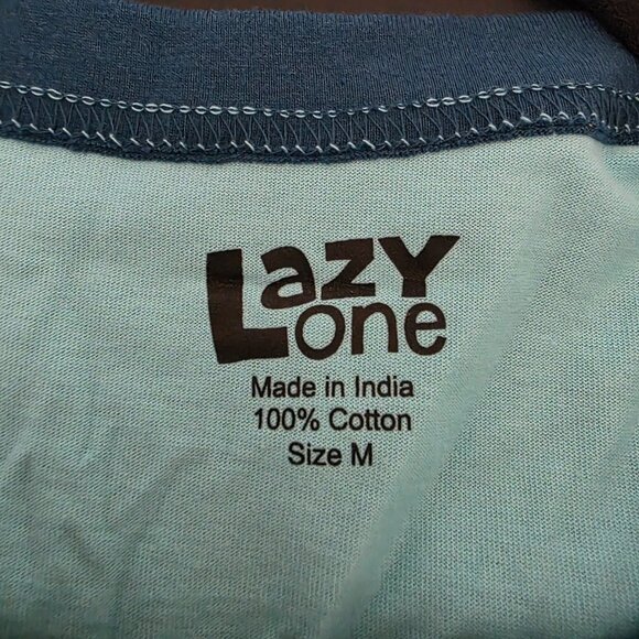 NEW Lazy One PJ  T-Shirt I'm Otterly Exhausted Morro Bay Otter Graphic Tee Sz M - Picture 6 of 8